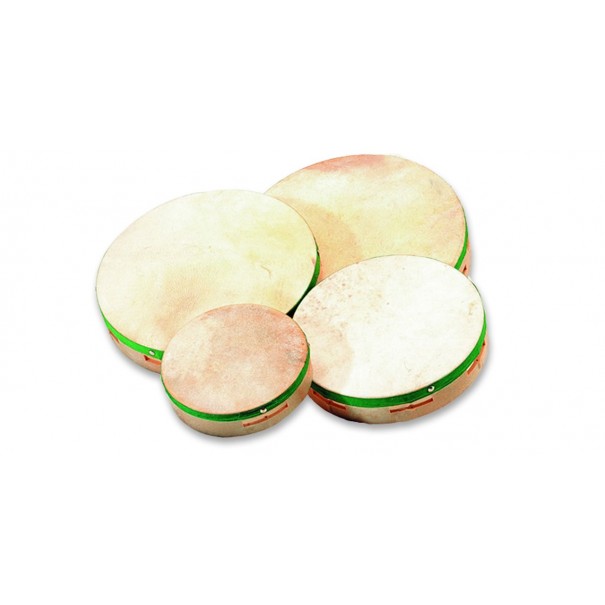 Pandero de piel natural