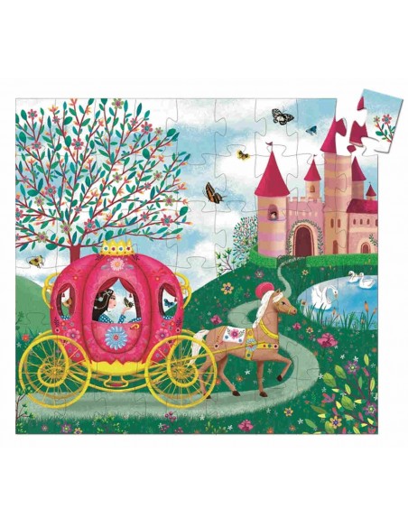 Puzle Silueta El Carruatge d'Elise - 54 pcs