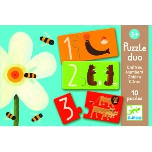 Puzzle Duo Animales - 2 pzs