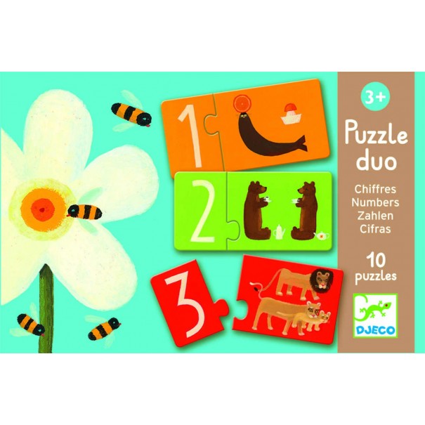 Puzzle Duo Animales - 2 pzs