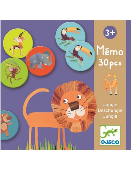 Memo Animales - 30 pzs