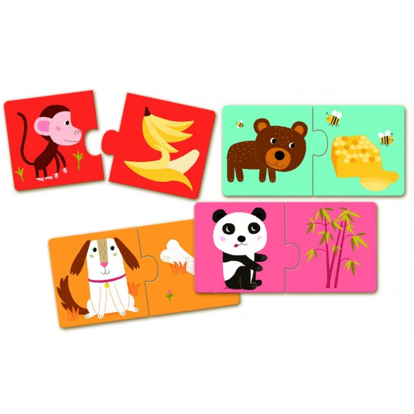 Puzzle Duo A Menjar - 2 pcs