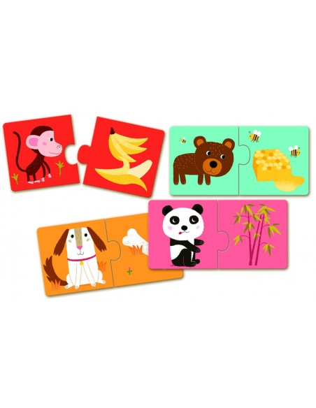 Puzzle Duo A Menjar - 2 pcs