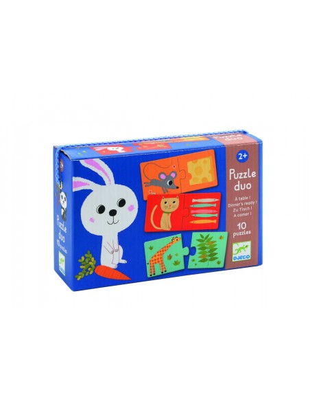 Puzzle Duo A Menjar - 2 pcs