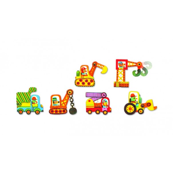 Puzle Duo Vehícles - 2 pcs