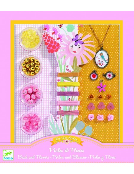 Perlas y flores - Hacer collares y pulseras