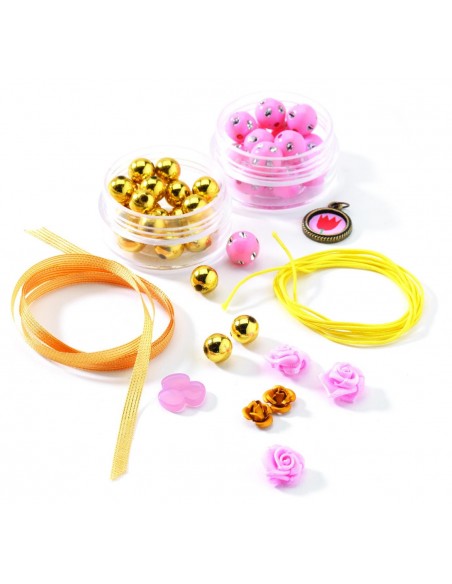 Perlas y flores - Hacer collares y pulseras