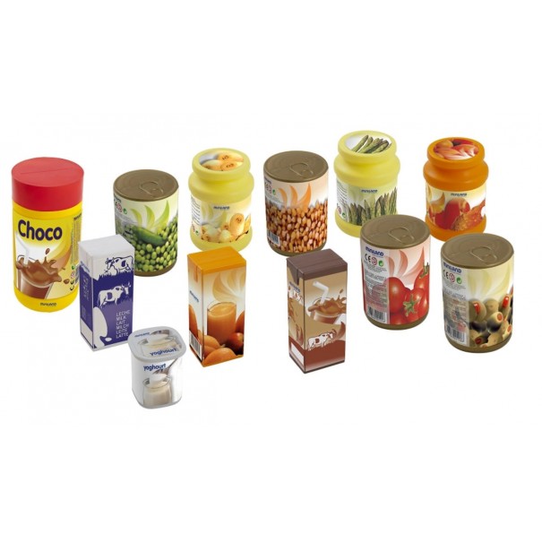 Surtido alimentos envasados - 12 pcs