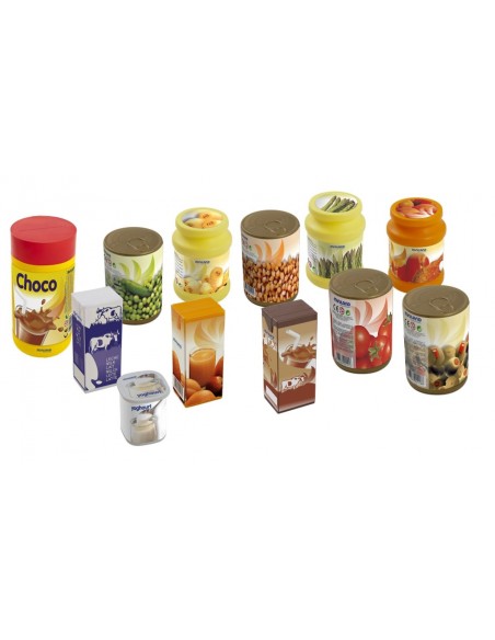 Surtido alimentos envasados - 12 pcs