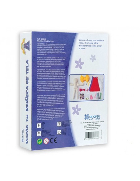 Manualidades - Diseña tu muñeca de tela