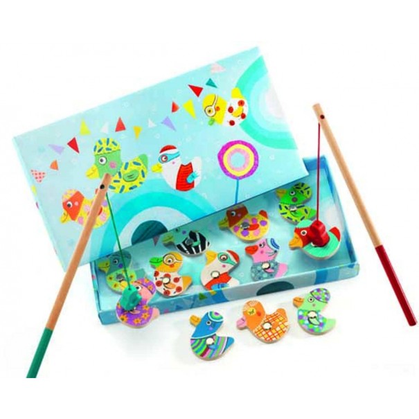 Juego de pescar Patitos