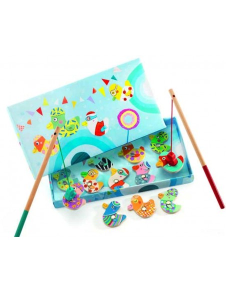 Juego de pescar Patitos