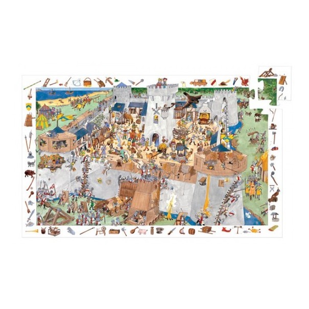 Puzle observació - Castell - 100 pcs