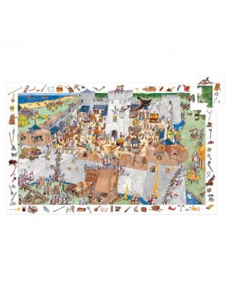 Puzle observació - Castell - 100 pcs