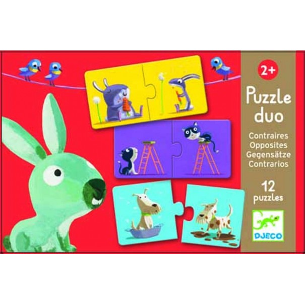 Puzzle Duo - Contraris - 2 pcs