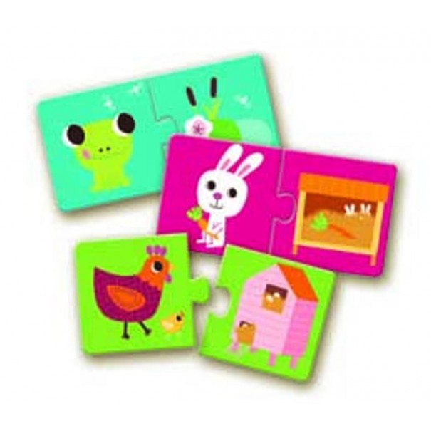 Puzzle duo - Habitat - 2 pzs