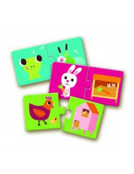 Puzzle duo - Habitat - 2 pzs