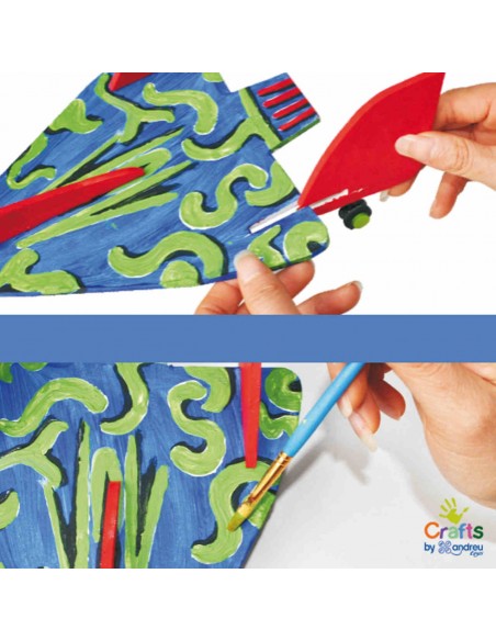 Manualidad - Aviones 3D de Foam