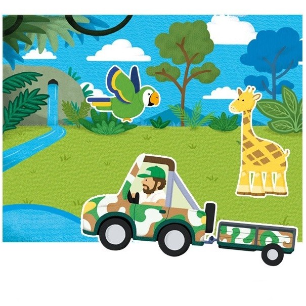 Juego magnético Selva