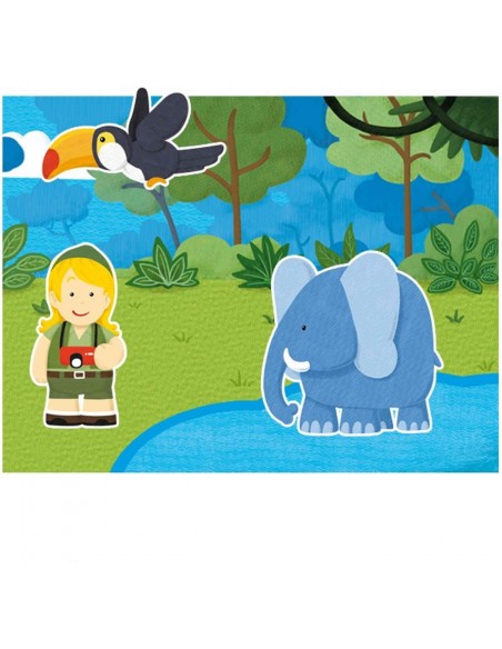 Juego magnético Selva