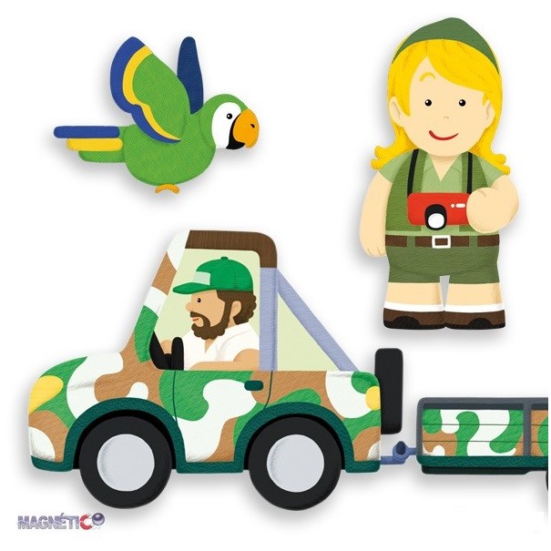 Juego magnético Selva