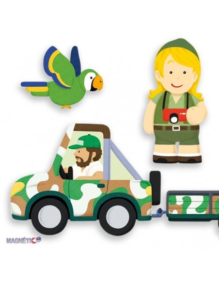 Juego magnético Selva