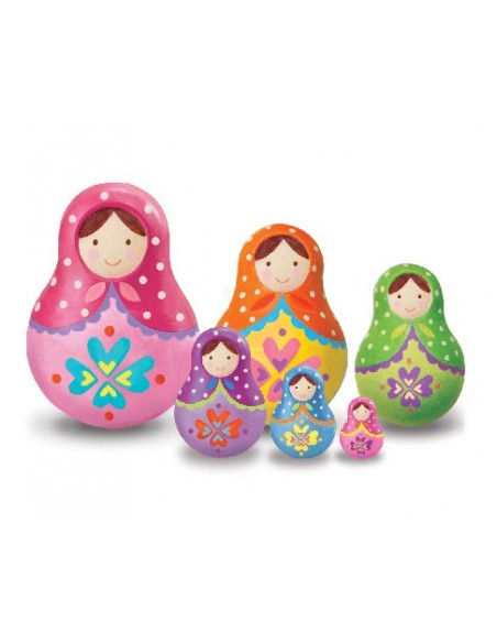 Manualidad de muñecas rusas