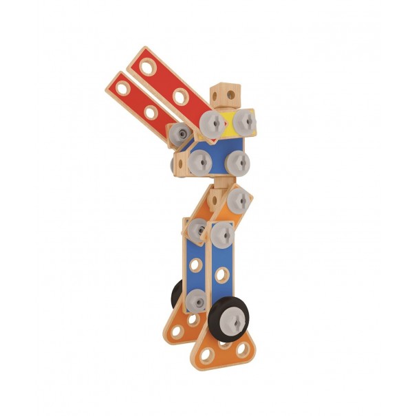 Set de Construcción de Madera - 62 pzs