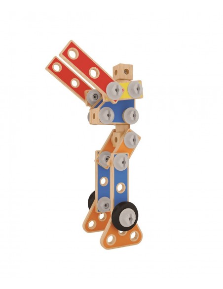 Set de Construcción de Madera - 62 pzs