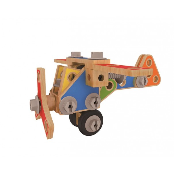 Set de Construcción de Madera - 62 pzs