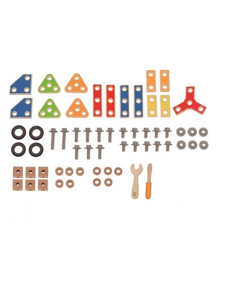 Set de Construcción de Madera - 62 pzs
