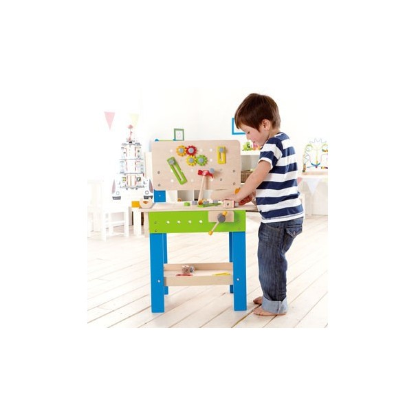 Banco de herramientas de juguete