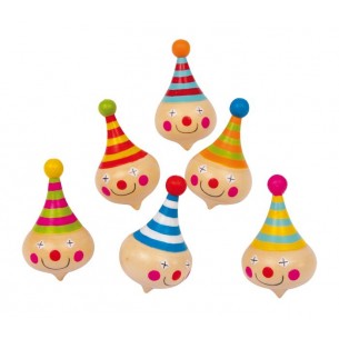 Baldufa de fusta - Pallasso