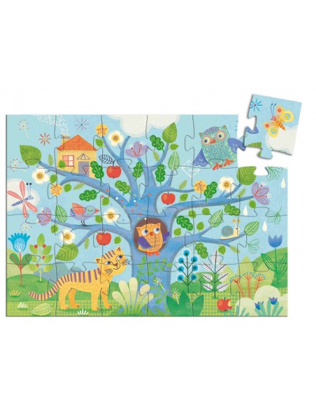 Puzle Silueta - Mussol- 24 pcs