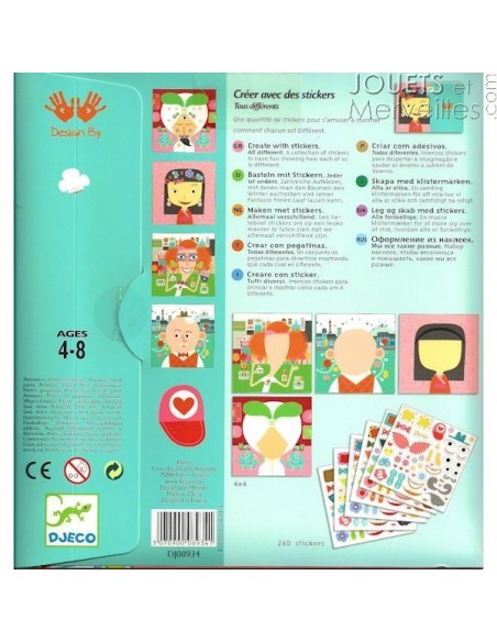 Crear con Stickers - 240 pzs