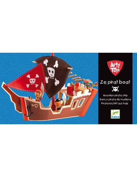 Ze Pirat Boat d'Arty Toys