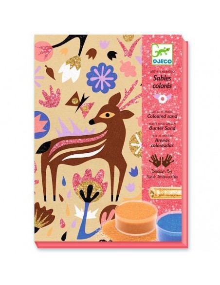 Pintar con Arena - Maravillas de los bosques