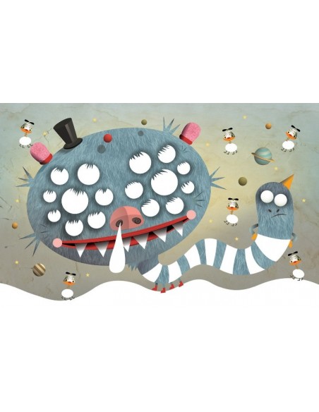 Pintar amb els dits - Decora les criatures