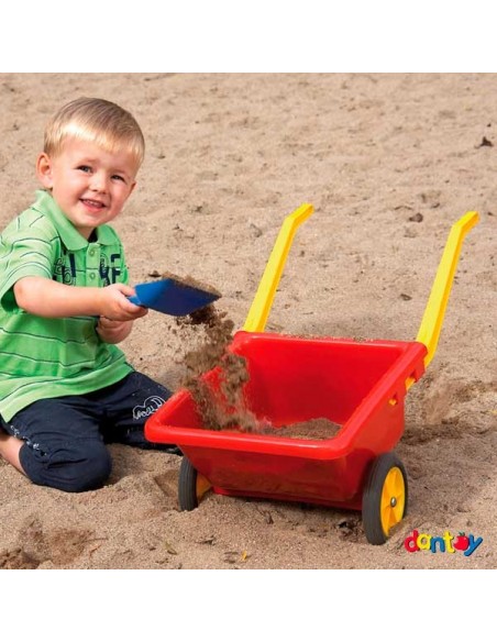 Carretilla súper de 2 ruedas de juguete