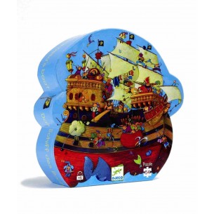 Puzle de silueta - Barco 54...