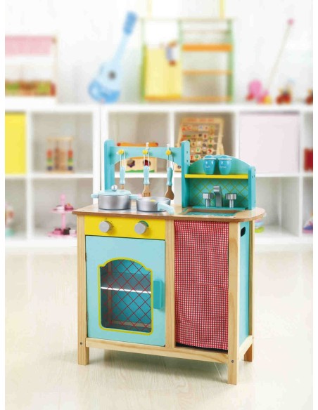 Cocina Infantil Azul