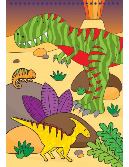 Dibujar con Agua - Dinosaurios