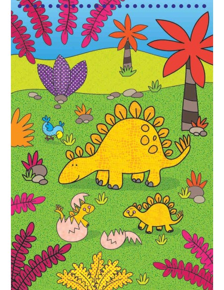 Dibujar con Agua - Dinosaurios