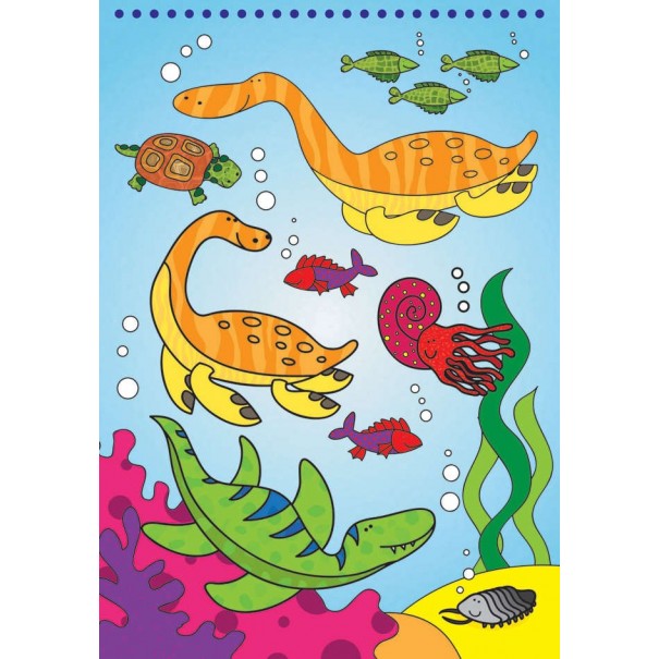 Dibujar con Agua - Dinosaurios