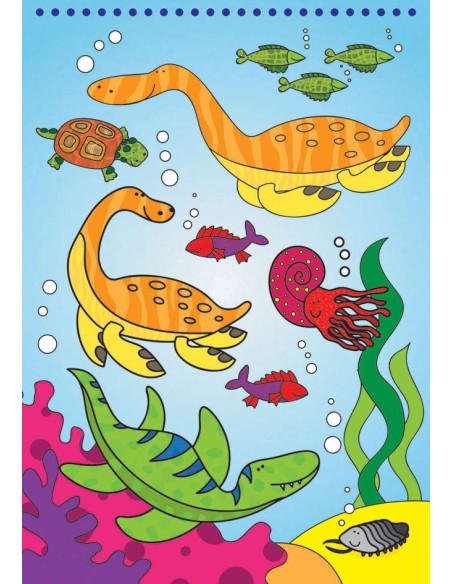 Dibujar con Agua - Dinosaurios