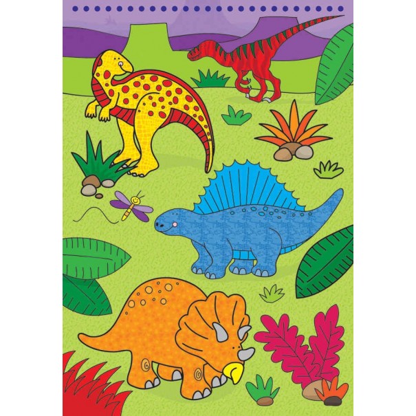 Dibujar con Agua - Dinosaurios