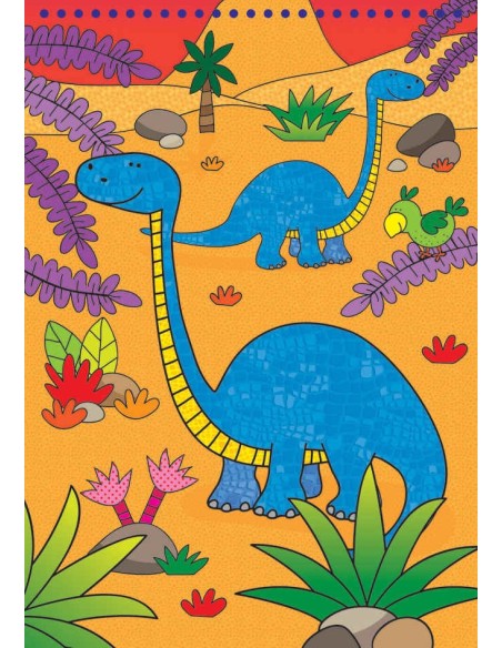 Dibujar con Agua - Dinosaurios