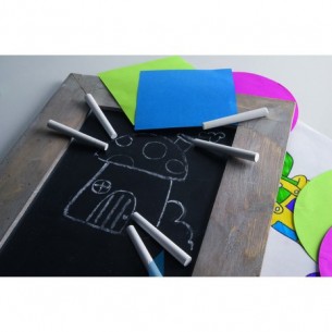 Tizas blancas Redondas - 12... 2