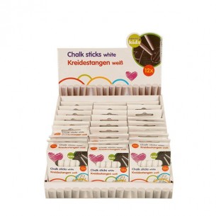 Tizas blancas Redondas - 12...