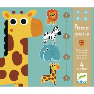 Puzle Progresivo - Selva 3,...